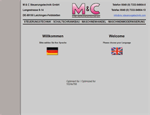 Tablet Screenshot of mc-steuerungstechnik.com